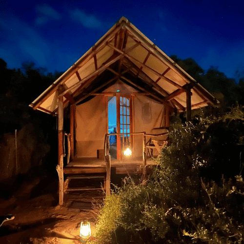 1 NIGHT TENTED (SLEEPOVER + GAME DRIVES)